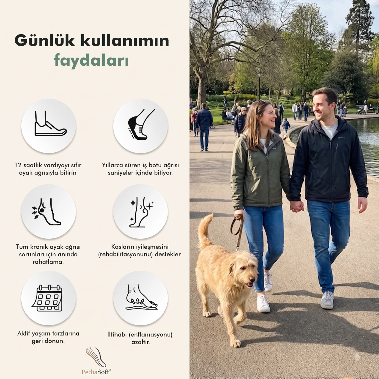 PediaSoft® ∣ Memory Foam Tabanlık